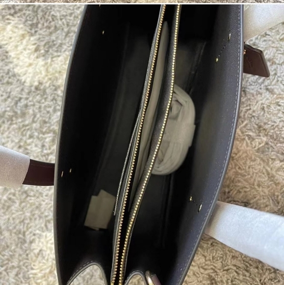 Coach Signature Leather Embossed Purse Bag Rare super Hard to Find Designer NWT - Picture 6 of 7